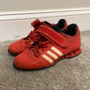 Adidas Adipower Weightlifting Shoes RED